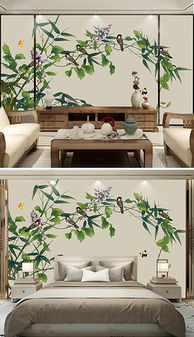 軟裝模板養花圖