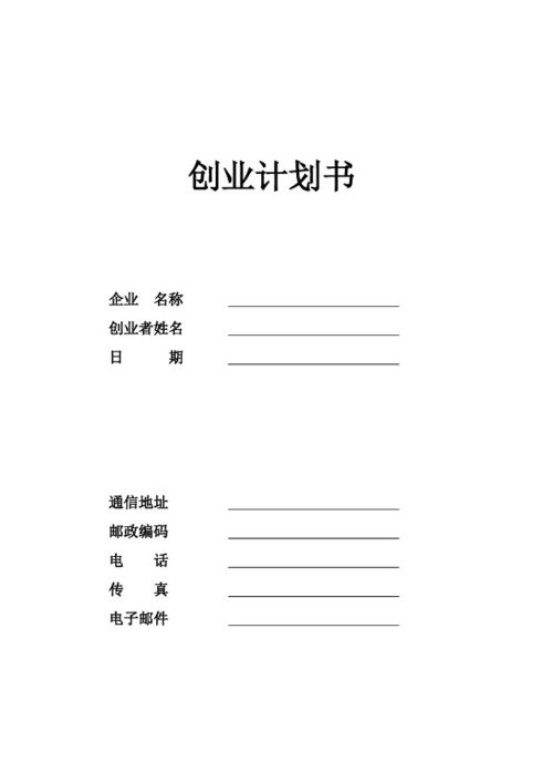 創(chuàng  )業(yè),計劃書(shū),模板,創(chuàng  )新