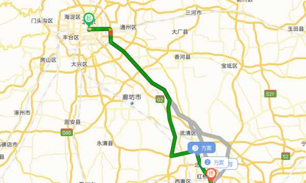 天津離北京多遠的距離,北京到天津距離圖3