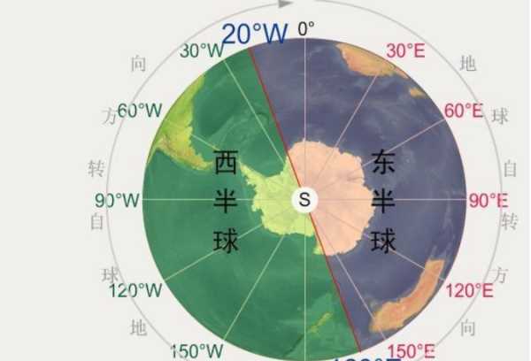 東西半球的劃分,東西半球怎么劃分圖4