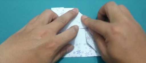信封的折法,信封怎么折 手工折紙視頻圖3