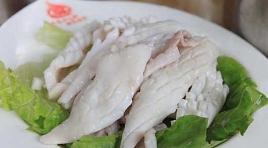 魷魚(yú)切花刀切哪個(gè)面,魷魚(yú)卷怎么切花刀圖4