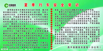 夏季安全行車(chē)知識考試題