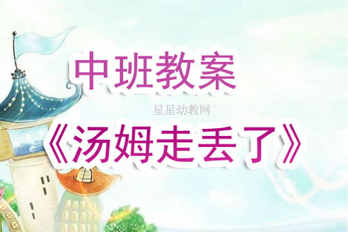 中班幼兒安全知識教案