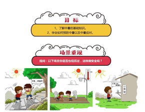 防中暑安全知識漫畫(huà)