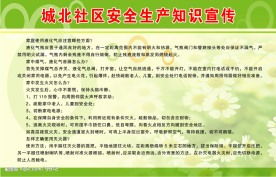 社區安全生產(chǎn)知識答題
