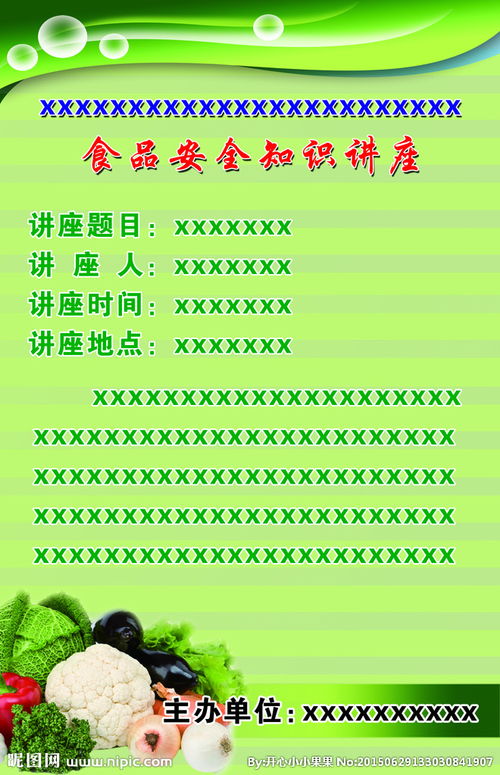 市場(chǎng)食品安全知識培訓內容記錄