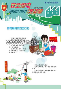 安全知識我知道招貼畫(huà)