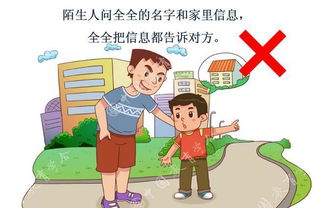 中班安全知識不跟陌生人走