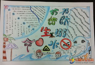小學(xué)生安全防水溺水知識手抄報