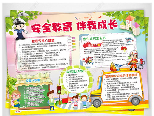 安全知識與文明手抄報(bào)內(nèi)容