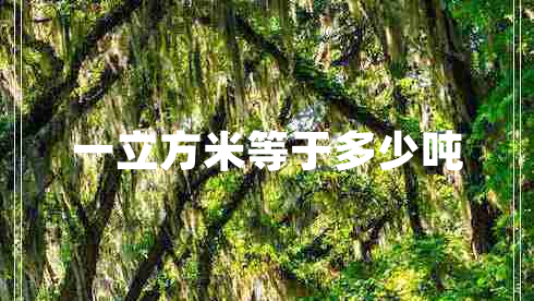 一立方米等于多少?lài)? title=