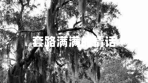 套路滿(mǎn)滿(mǎn)的情話(huà)