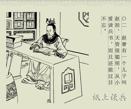 紙上談兵,典故,成語(yǔ)