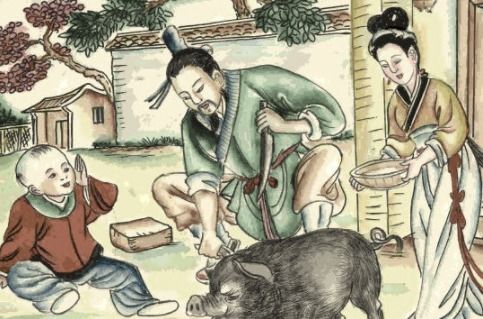 吃刀子典故