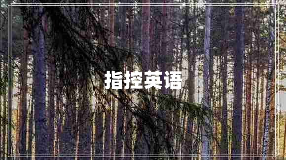 指控英語(yǔ)