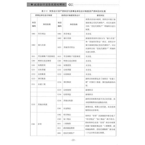 政府會計制度和政府會計基本準則的關(guān)系是,政府會計制度明細科目設(shè)置表,新政府會計制度會計與出納的分工