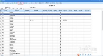 科目,會(huì )計科目,設置