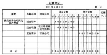 外資企業(yè)外幣注冊資本會(huì )計科目
