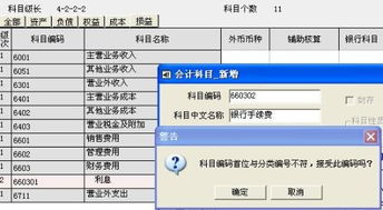 會(huì )計科目編碼的首位