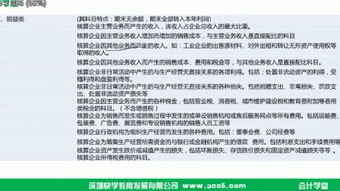 會(huì )計科目