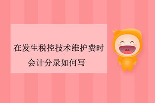 稅控技術(shù)維護(hù)費會計科目