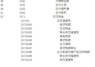 編碼,會(huì )計科目,結構