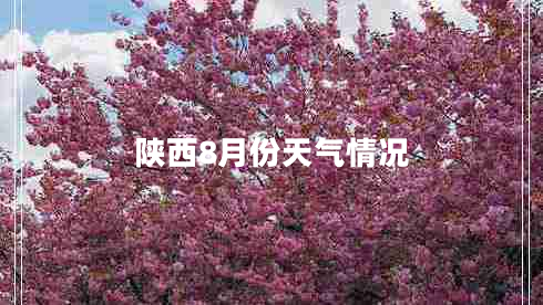 陜西8月份天氣情況 陜西8月份天氣情況