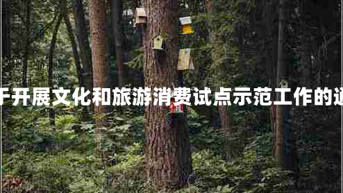 關(guān)于開(kāi)展文化和旅游消費試點(diǎn)示范工作的通知
