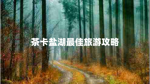 茶卡鹽湖最佳旅游攻略 茶卡鹽湖最佳旅游攻略