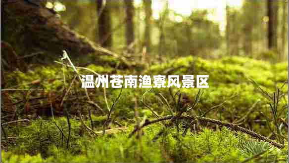 溫州蒼南漁寮風(fēng)景區(qū)