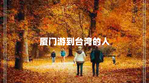 廈門游到臺灣的人