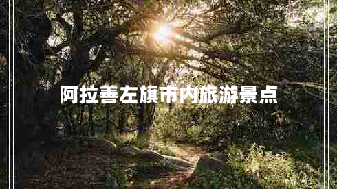 阿拉善左旗市內旅游景點(diǎn)