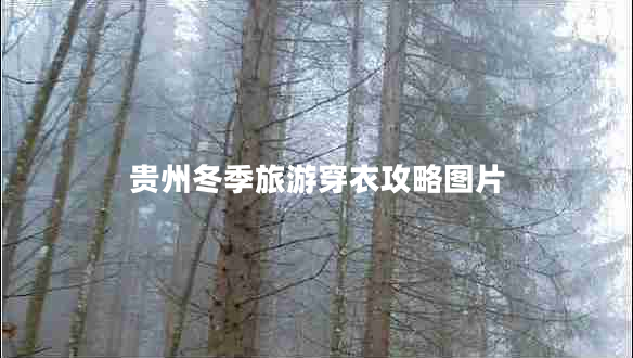 貴州冬季旅游穿衣攻略圖片