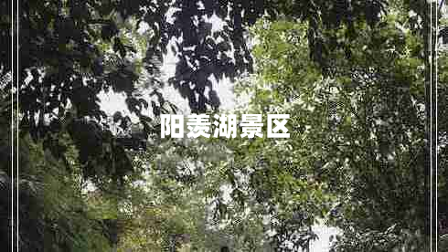 陽(yáng)羨湖景區