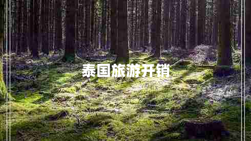 泰國旅游開(kāi)銷(xiāo)