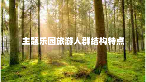 主題樂(lè )園旅游人群結構特點(diǎn)