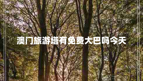 澳門旅游塔有免費(fèi)大巴嗎今天