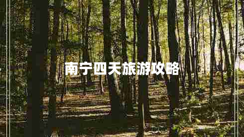 南寧四天旅游攻略