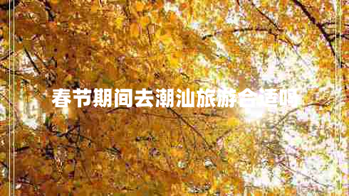 春節期間去潮汕旅游合適嗎
