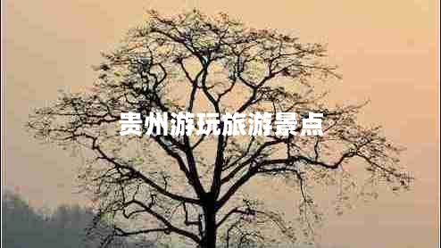 貴州游玩旅游景點(diǎn)