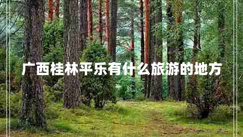 廣西桂林平樂(lè )有什么旅游的地方