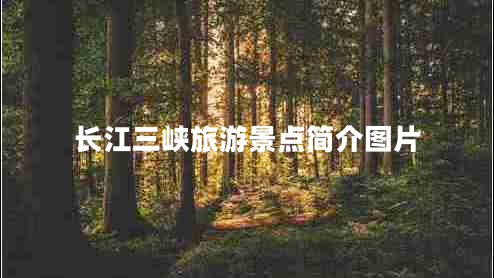 長江三峽旅游景點(diǎn)簡介圖片