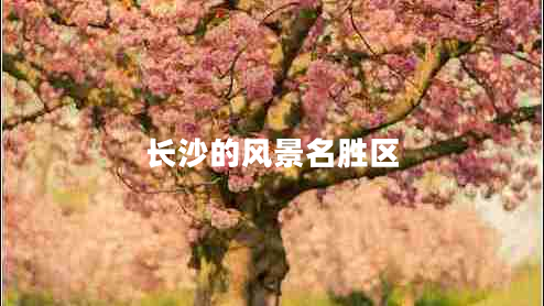 長沙的風(fēng)景名勝區(qū)