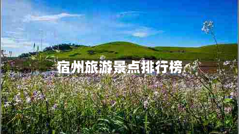 宿州旅游景點(diǎn)排行榜