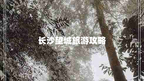 長(cháng)沙望城旅游攻略