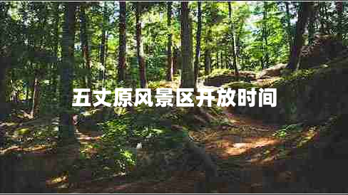 五丈原風(fēng)景區(qū)開放時間