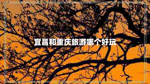 宜昌和重慶旅游哪個(gè)好玩