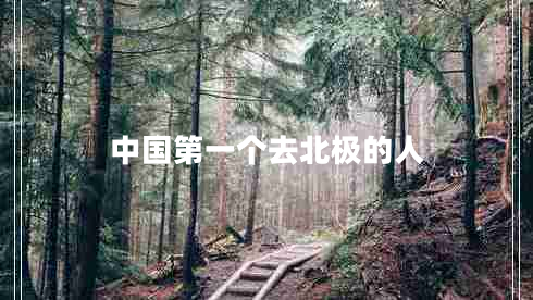 中國第一個去北極的人