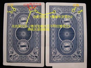 撲克牌背面記號有哪些方法